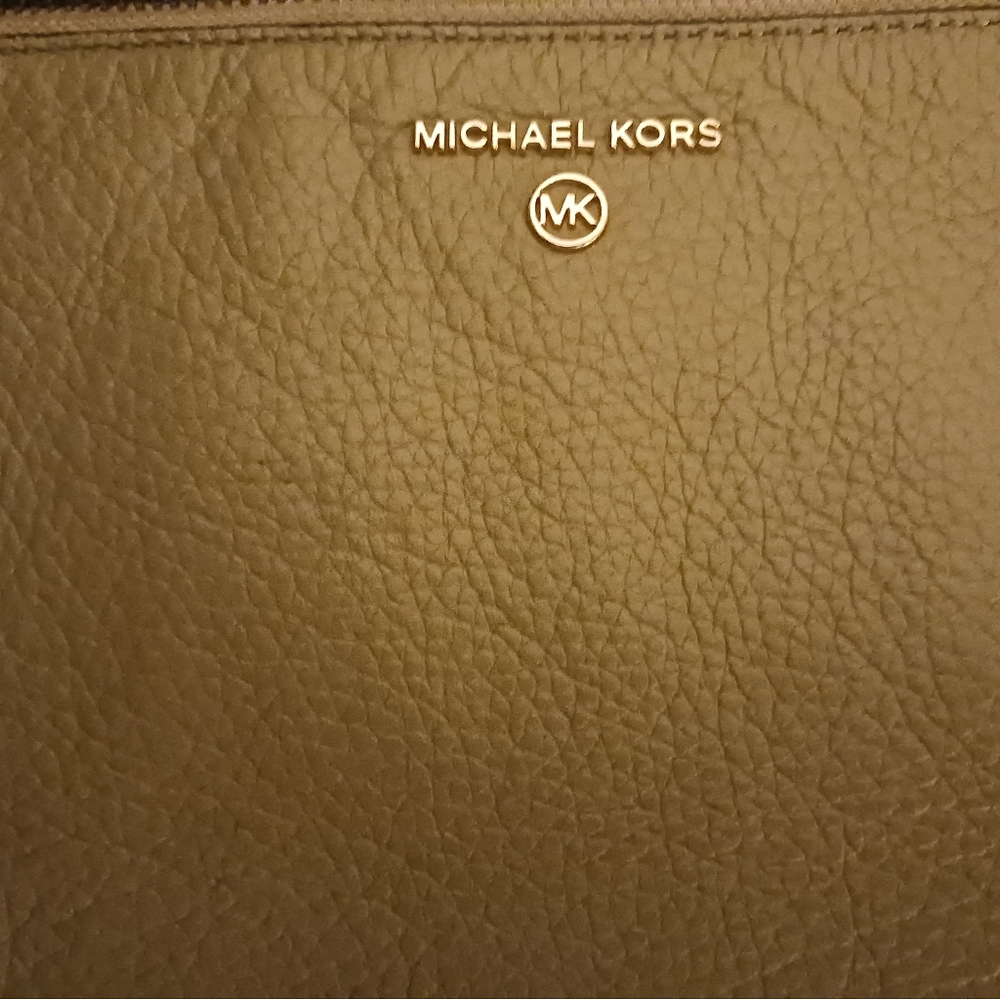 Michael Kors Leather Wristlet - Picture 2 of 3